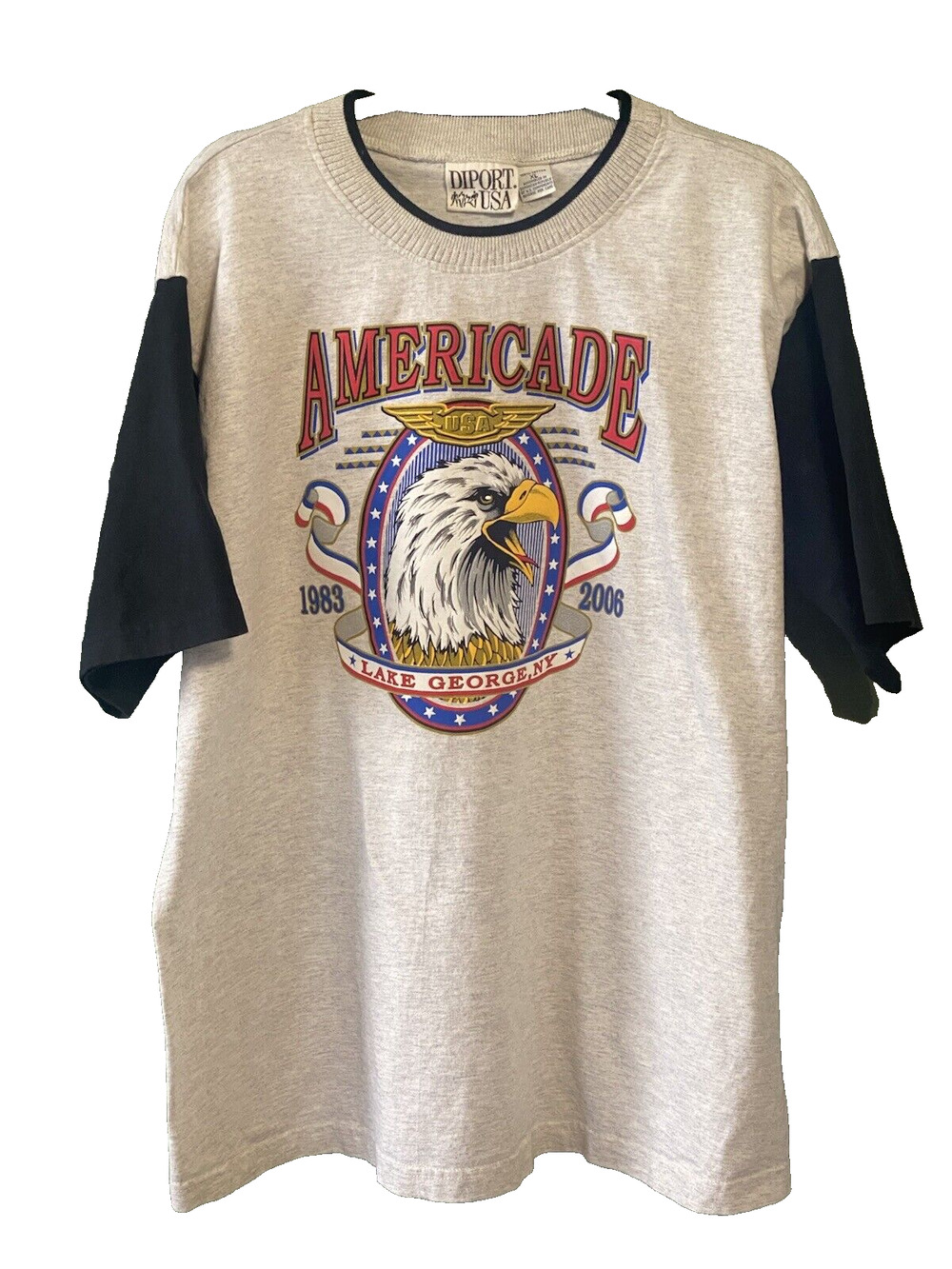 Americade Shirt Mens Size XL Motorcycle Bike Week Vintage 1983 2006 Cotton Tee